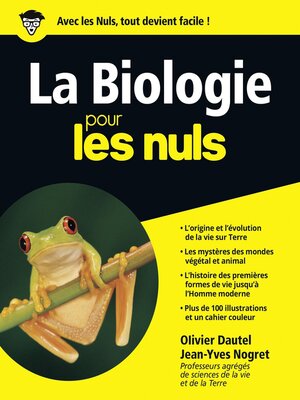 cover image of La Biologie pour les Nuls
